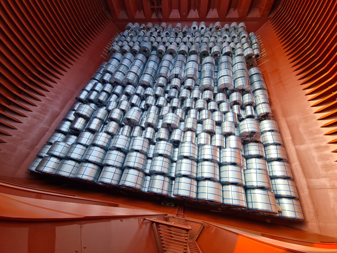 Steel and bagged product inspection