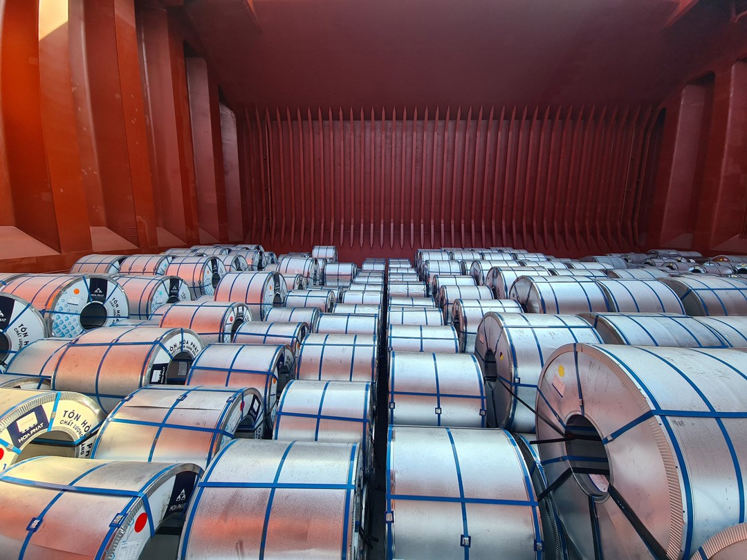 Steel and bagged product inspection