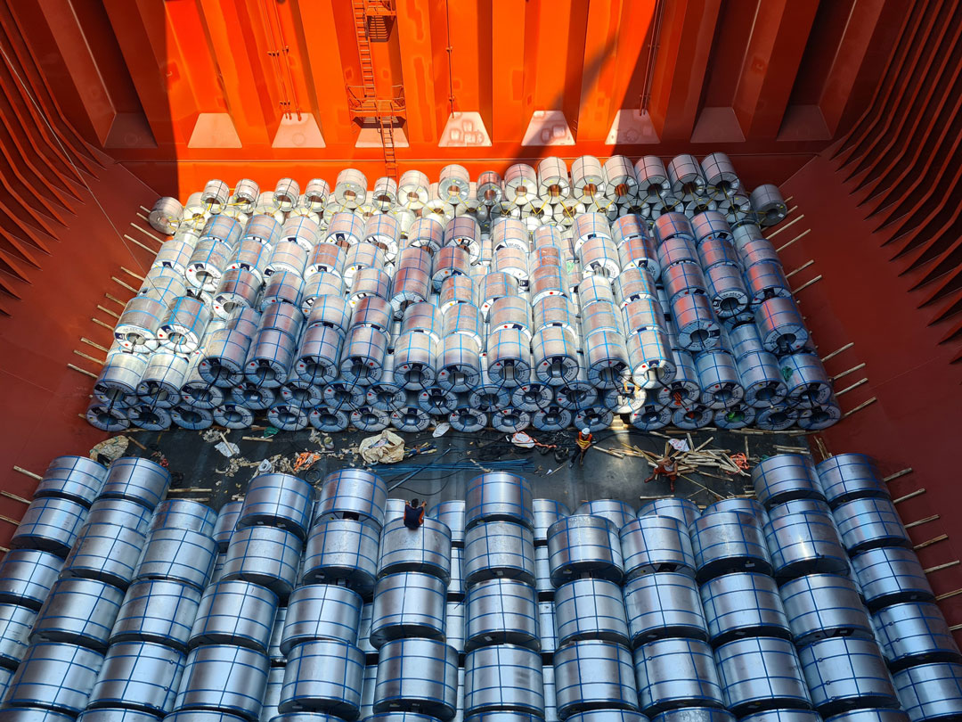 Steel and bagged product inspection