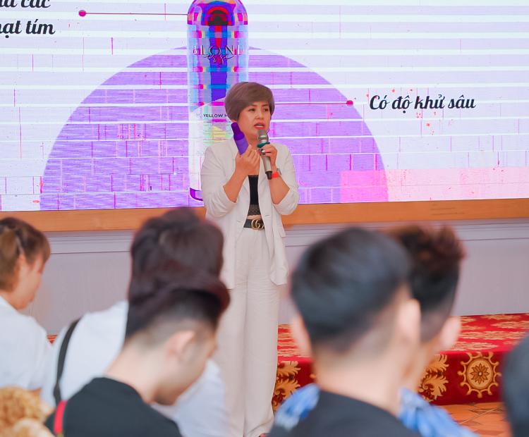 Workshop Balayage hair color của nhãn hàng Inebrya  